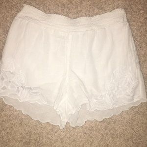 White shorts